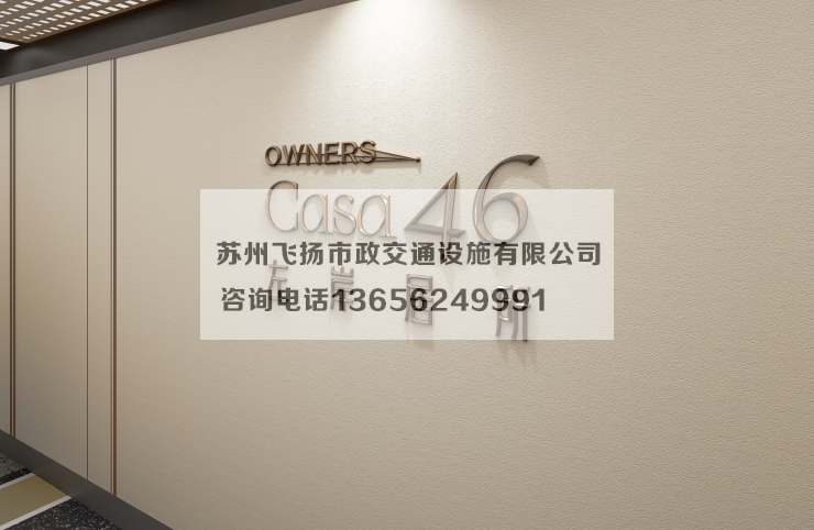 萬科左岸車庫劃線設(shè)計效果宣傳圖